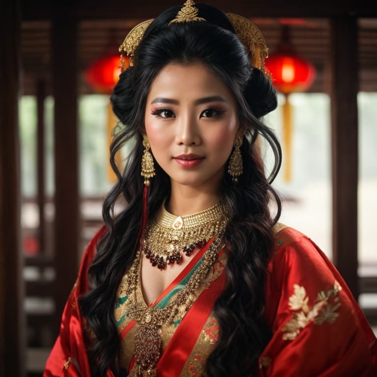 An example of a sexy Bai woman