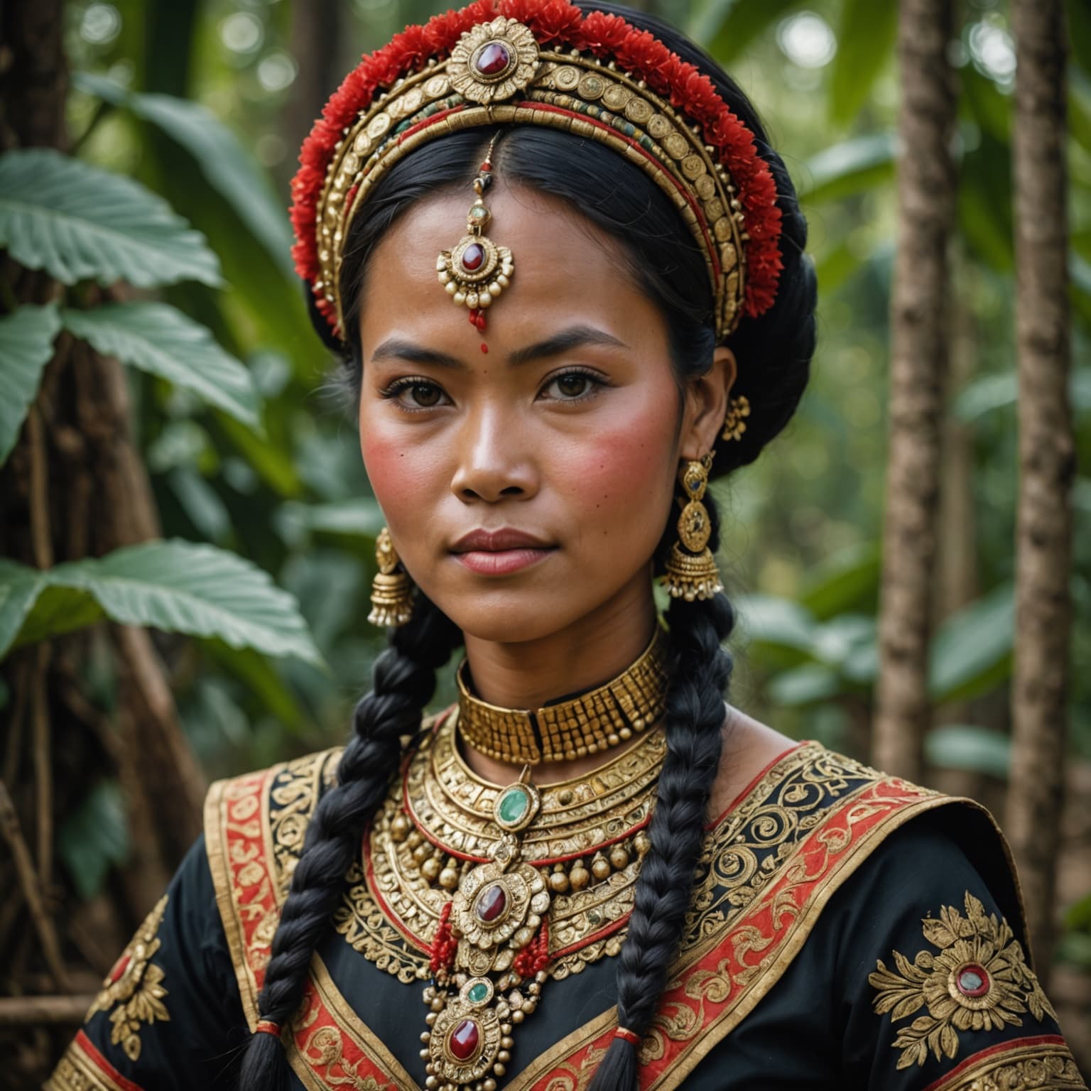 Banjar woman from Indonesia (South Kalimantan)