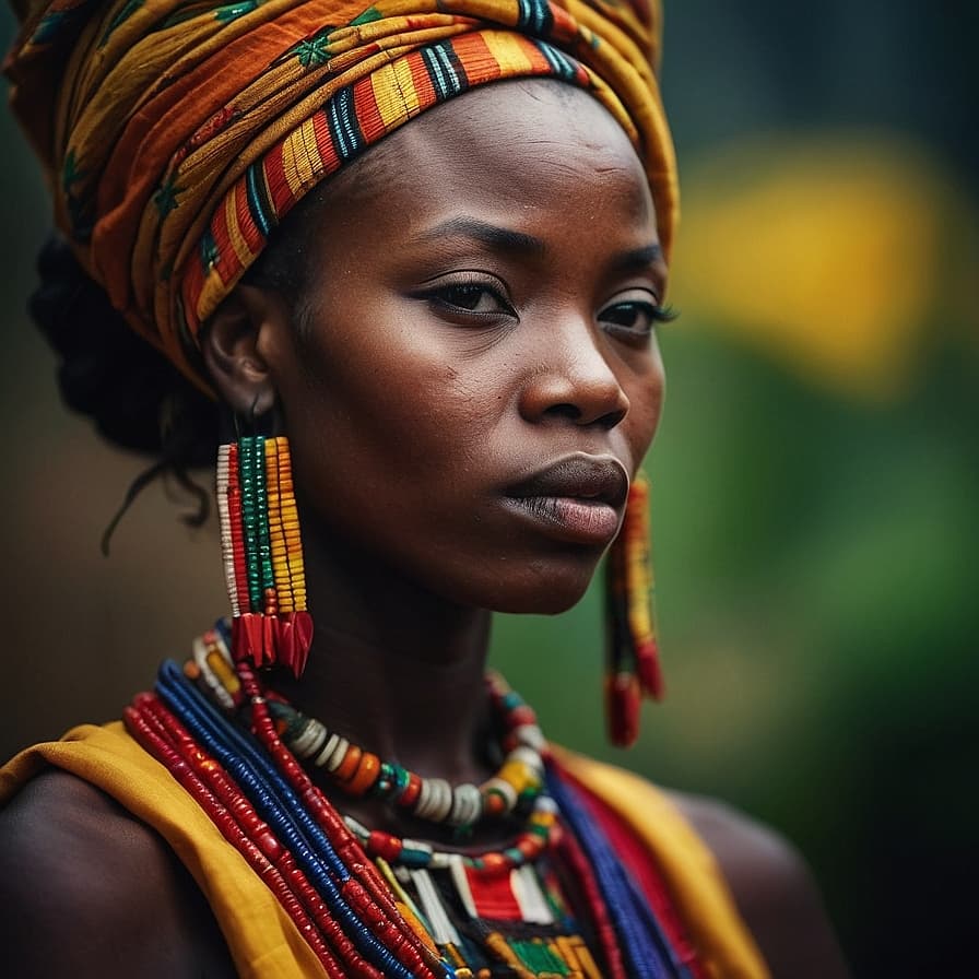 Cameroon Highlanders woman from Western Cameroon
