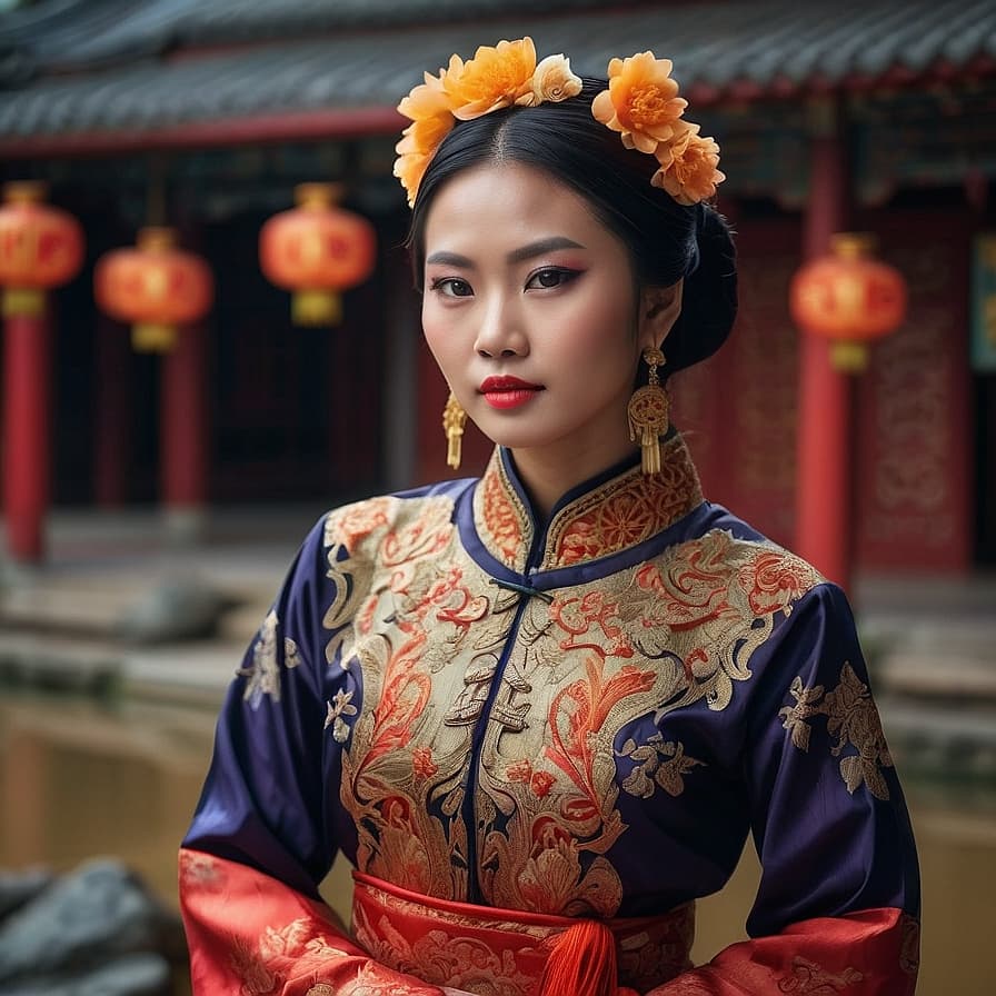 Chinese Malaysian woman from Malaysia (Chinese-descended residents)