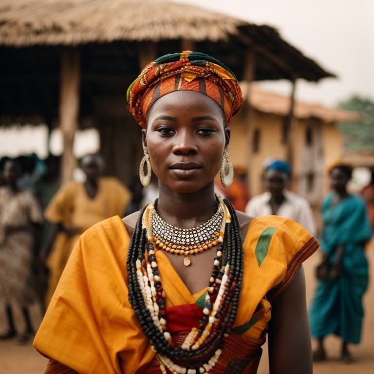 An example of a sexy Ewe woman