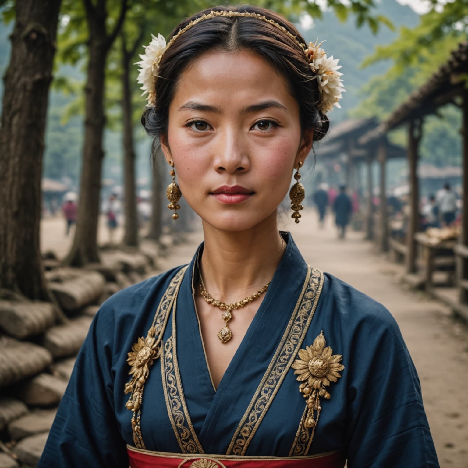 French Asian woman from France (Asian-descended populations)