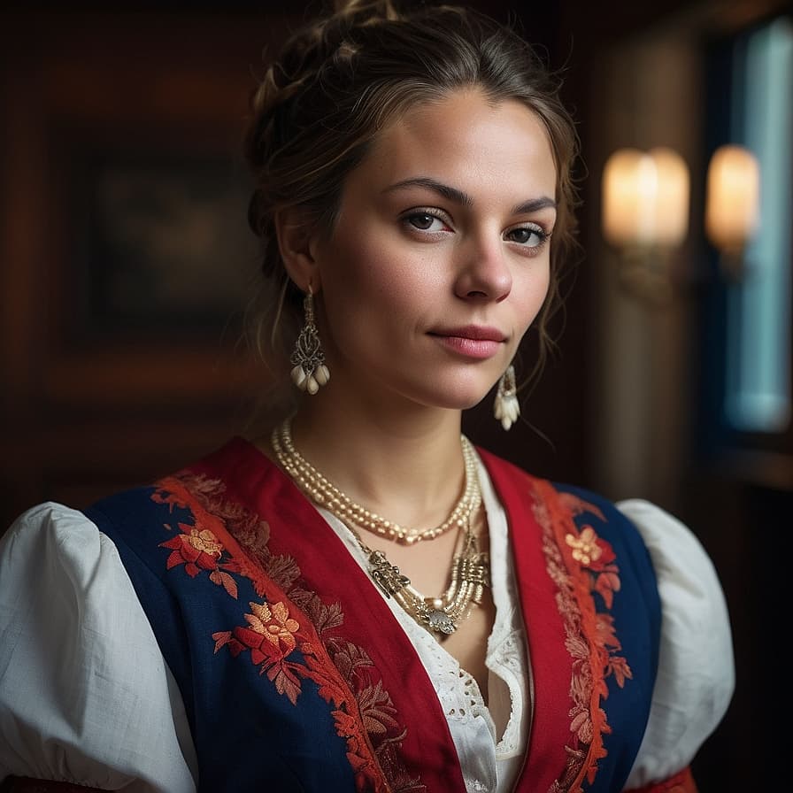 French Canadian woman from Quebec, Canada