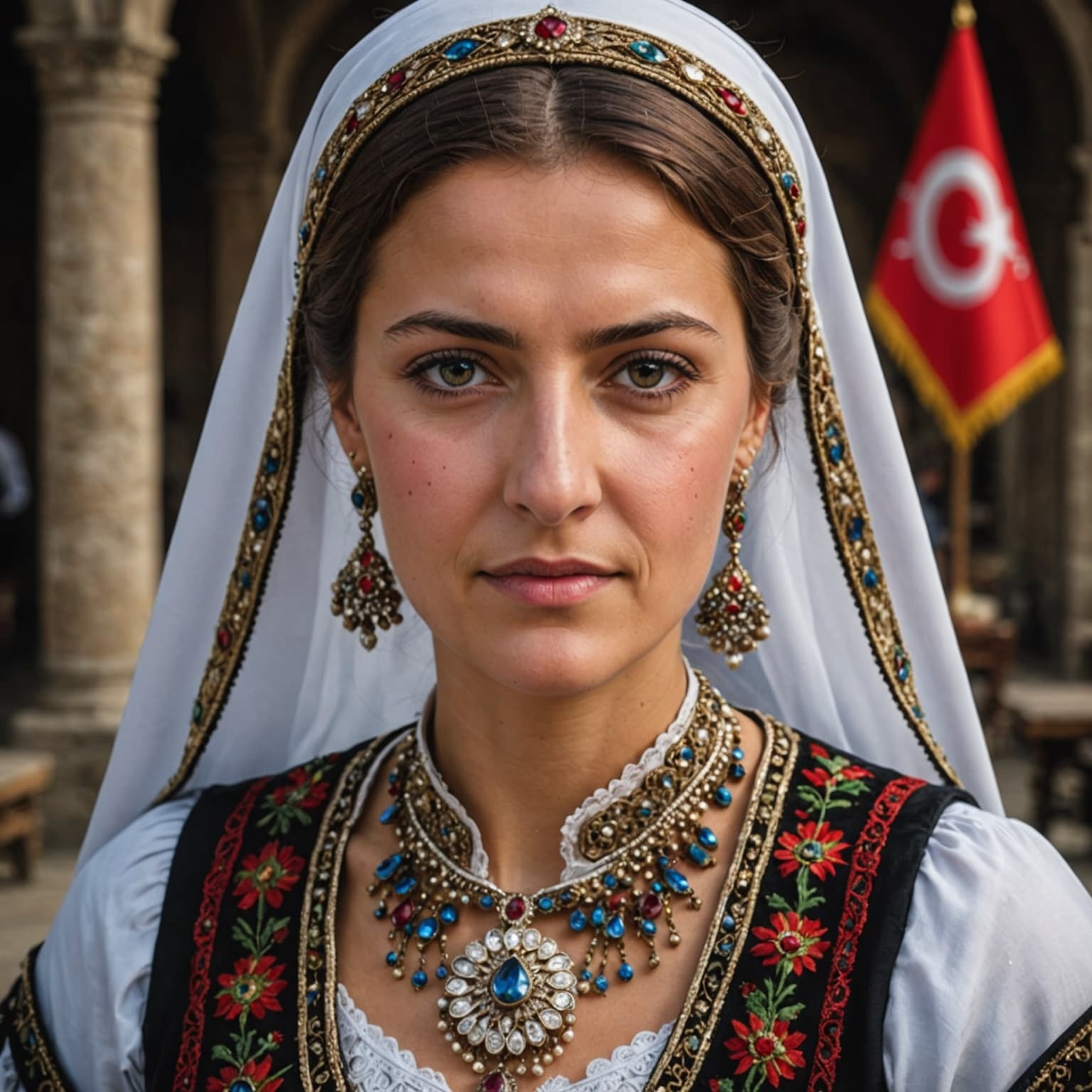 German Turkish woman from Germany (Turkish-descended residents)