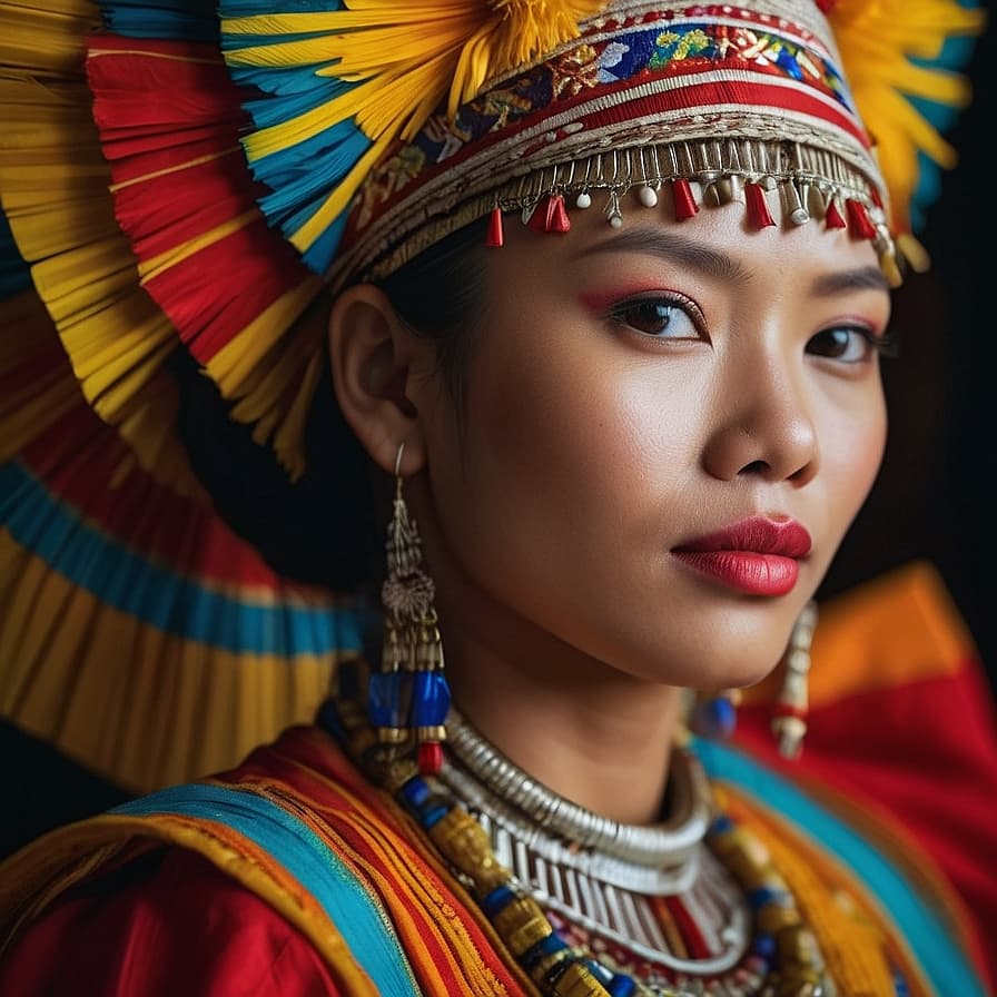 Hiligaynon woman from Philippines (Western Visayas)