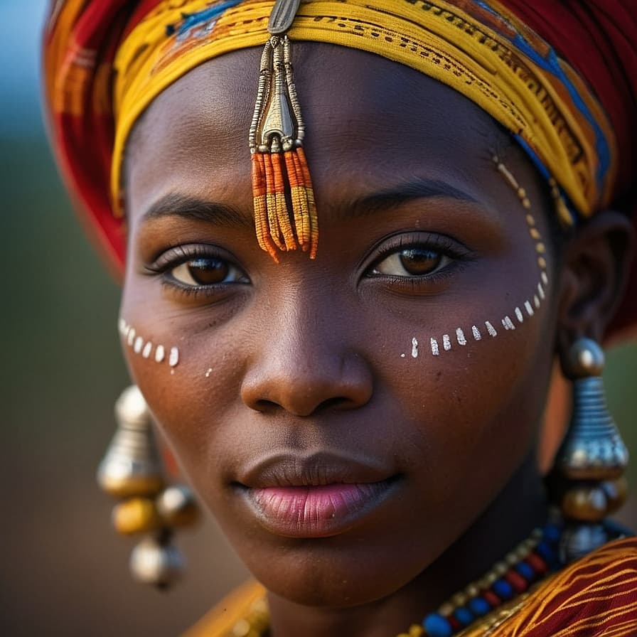 Kirdi woman from Northern Cameroon