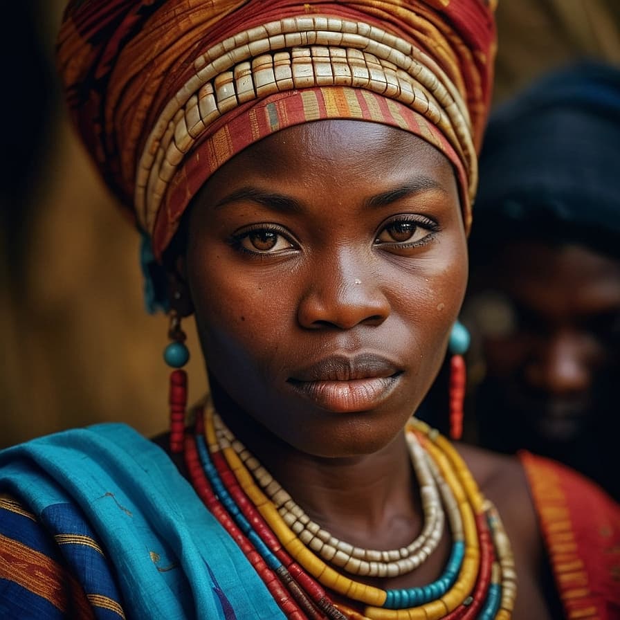 Kongo DRC woman from DRC, Republic of Congo, Angola