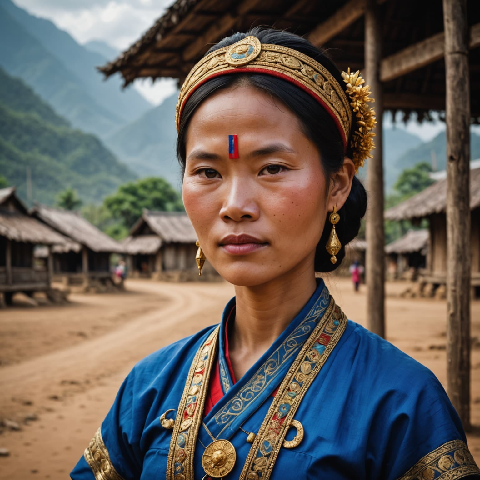 Lue woman from Laos and cross-border Tai Lue