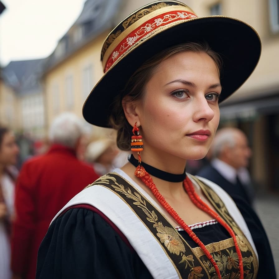 Luxembourgish woman from Luxembourg