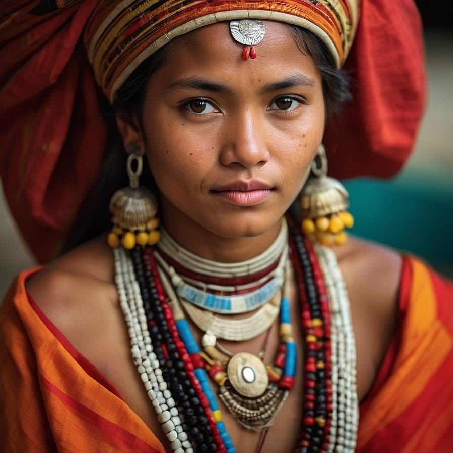Makasae woman from Timor-Leste (eastern)