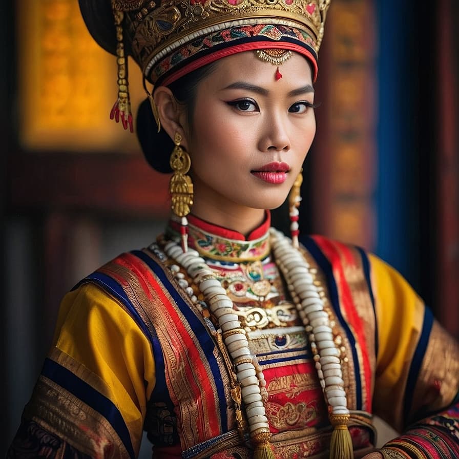Northern Thai woman from Thailand (Lan Na region)