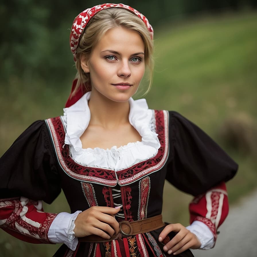 Swiss German woman from Switzerland (German-speaking cantons)