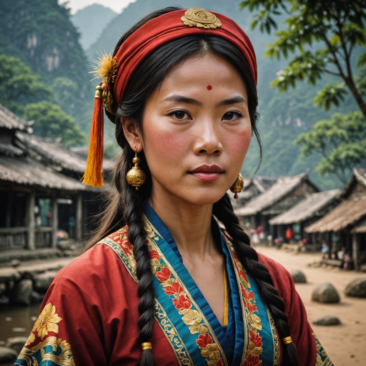 Tay woman from Vietnam (northern)