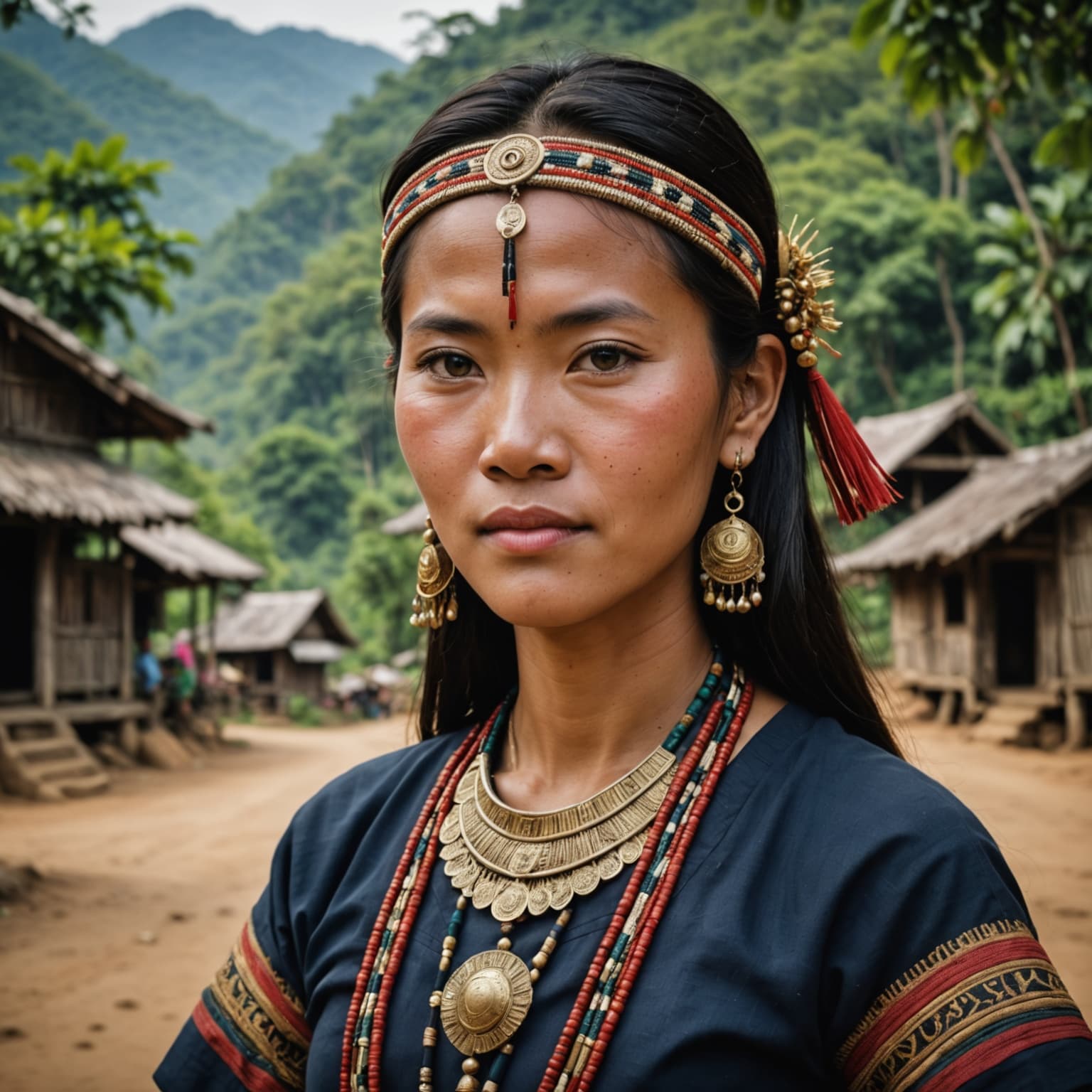Thai Hill Tribes woman from Thailand (Northern hills)