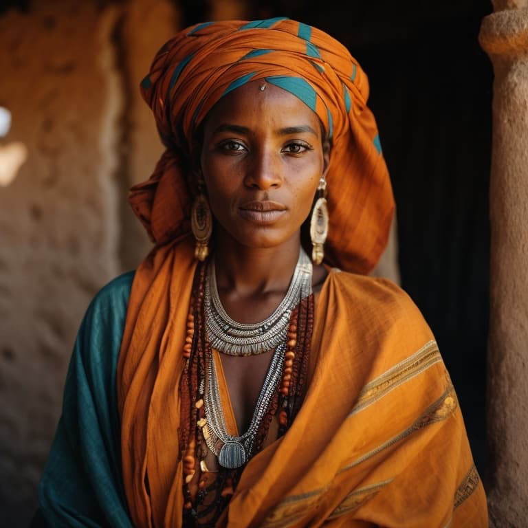 An example of a sexy Beja woman