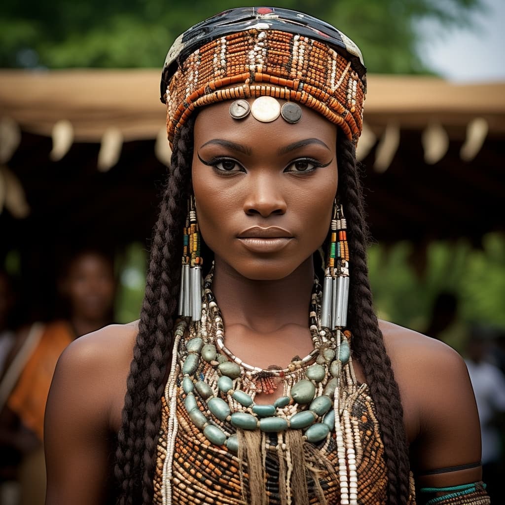 An example of a sexy Gbagyi woman