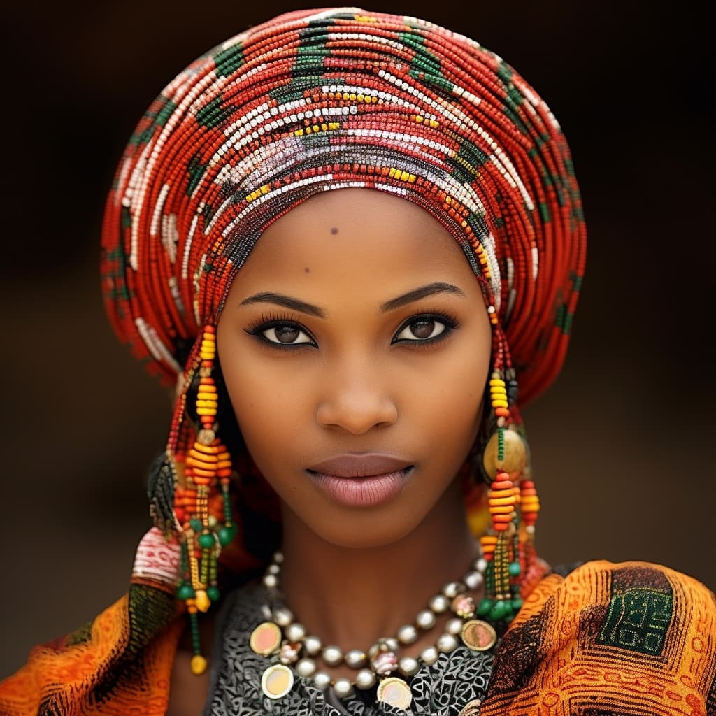 An example of a sexy Hausa woman