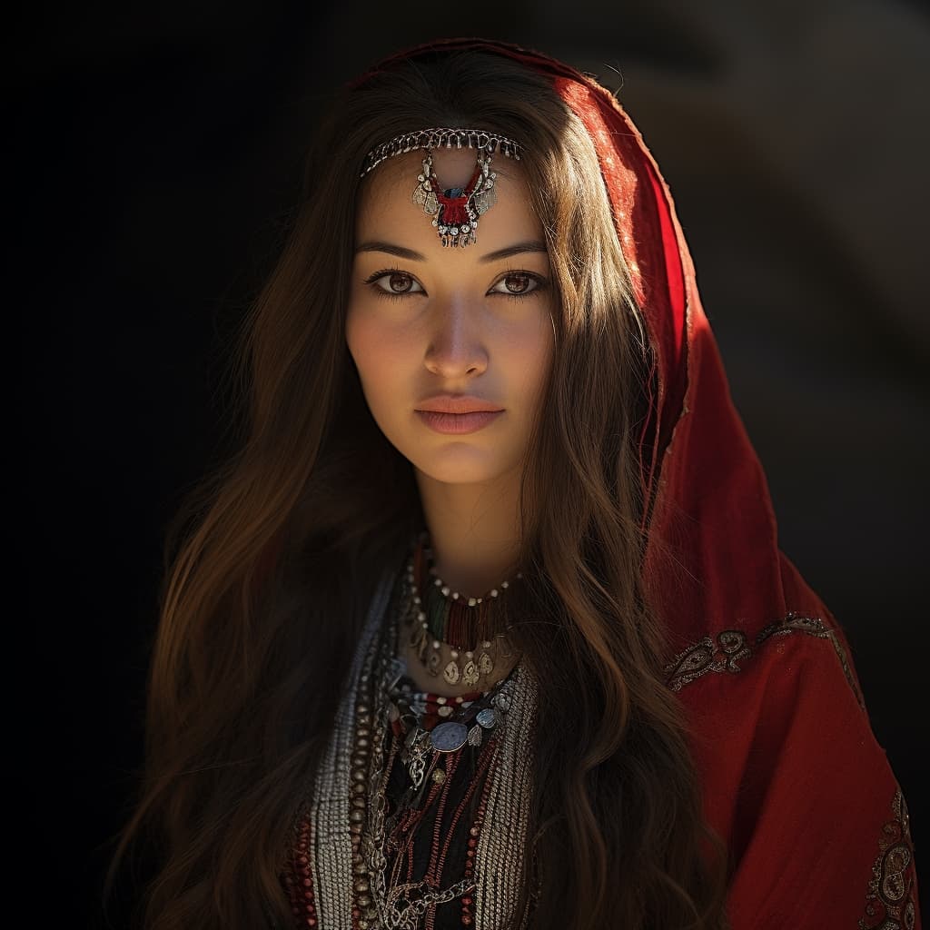 An example of a sexy Hazaras woman