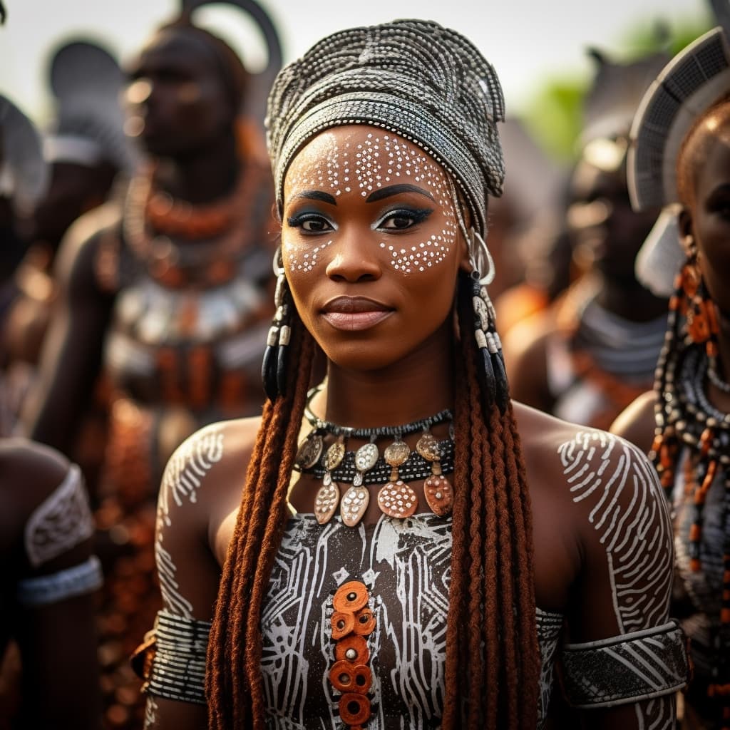 An example of a sexy Kuteb woman