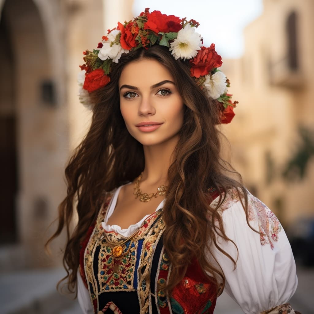 An example of a sexy Maltese woman