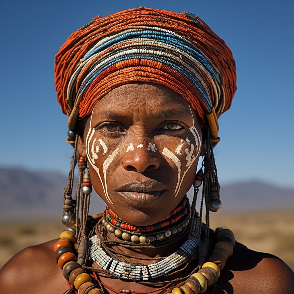 An example of a sexy Nama woman