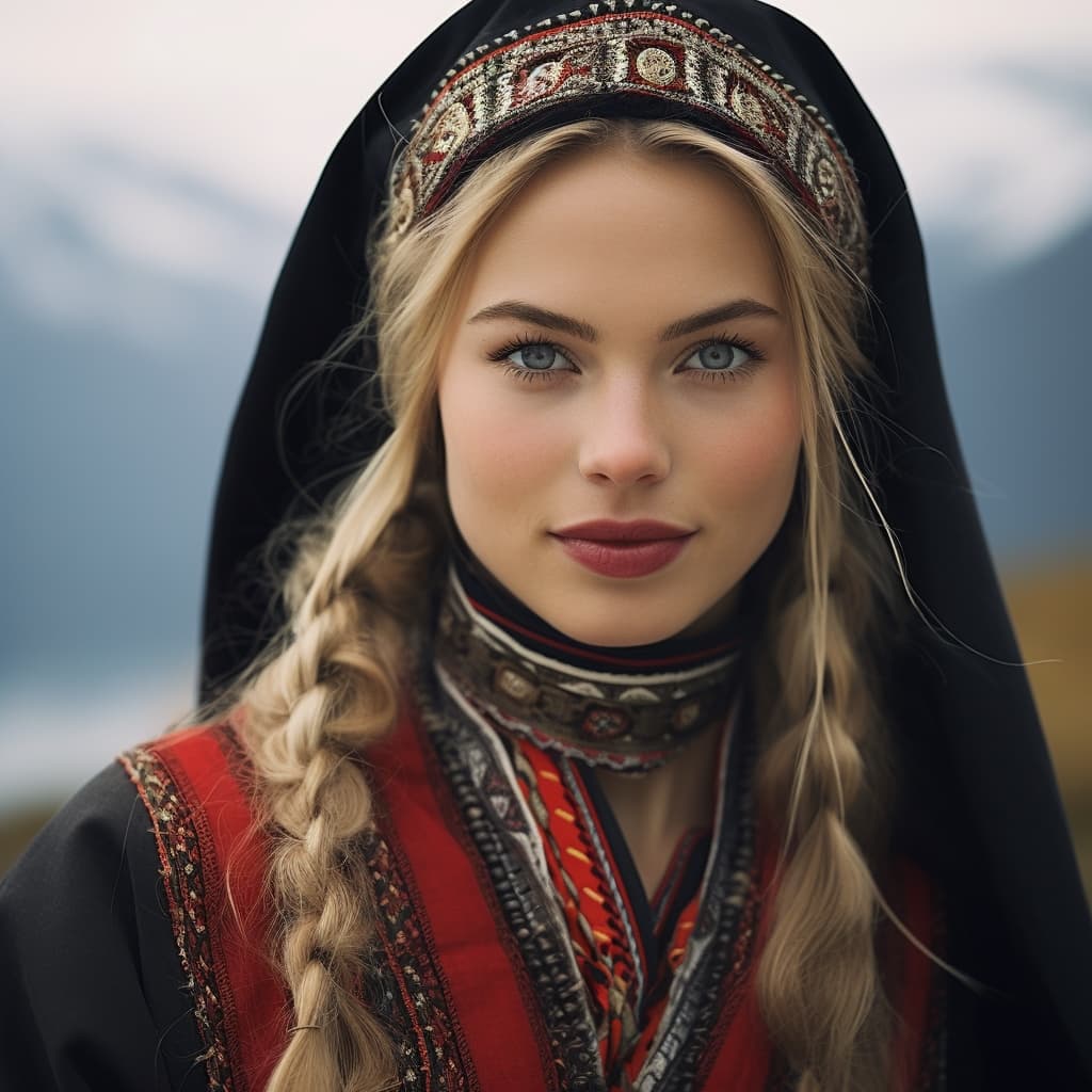 An example of a sexy Norwegians woman