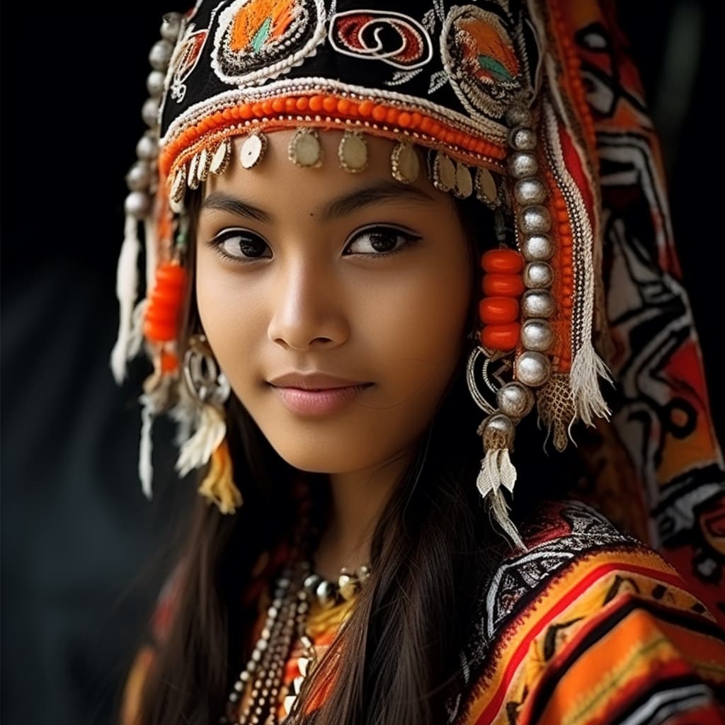 An example of a sexy Sangirese woman