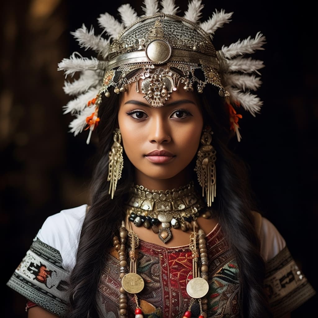 An example of a sexy Savu woman