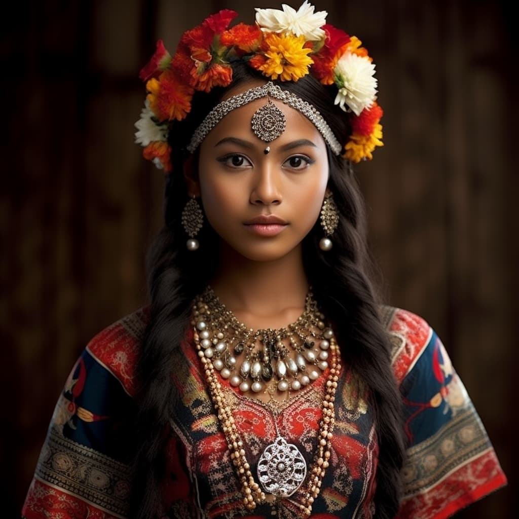 An example of a sexy Sumbawa woman