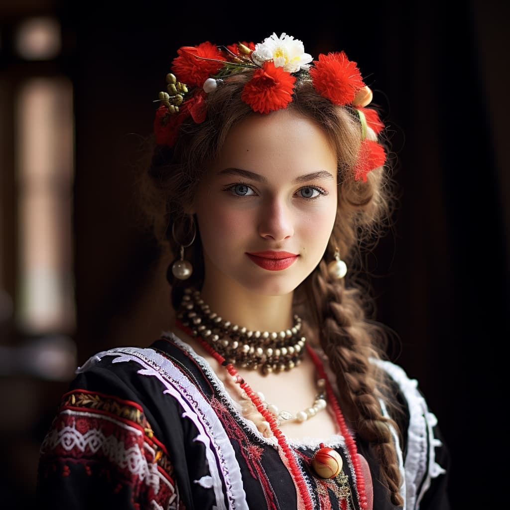 An example of a sexy Walloons woman