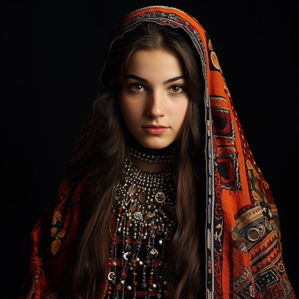 An example of a sexy Khorasani Turks woman