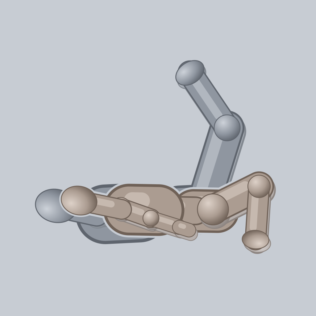 Cross Position sex position — posed figure showing body placement for 2 people