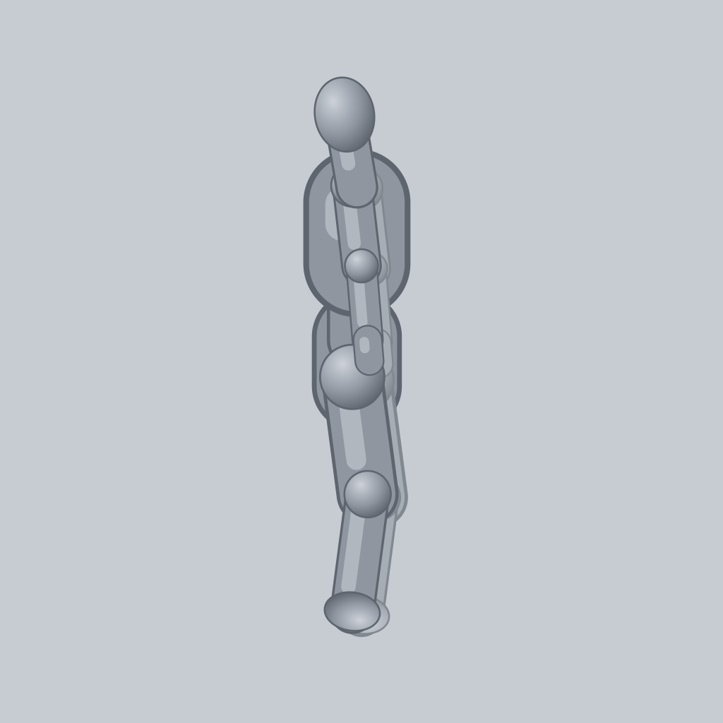 Solo display (standing) sex position — posed figure showing body placement for one person