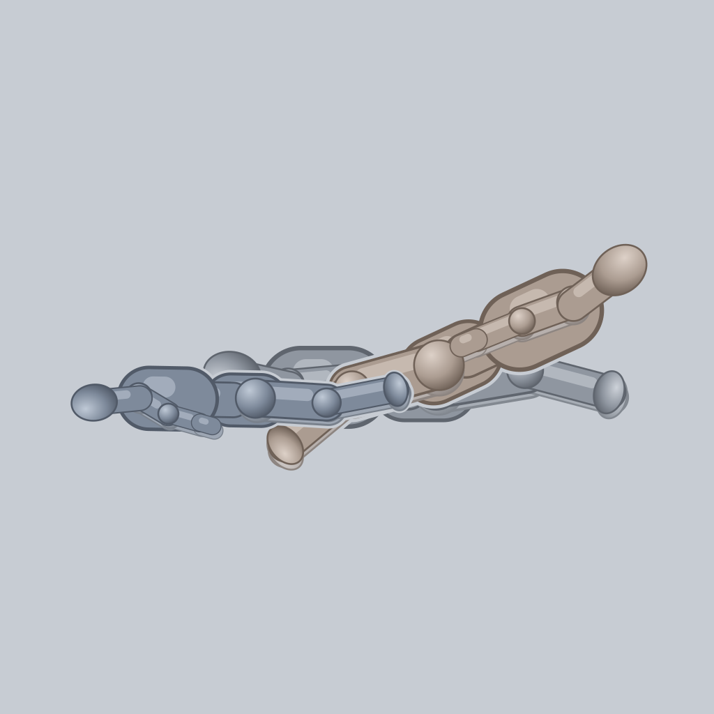 Tribbing with Oral sex position — posed figure showing body placement for 3 people